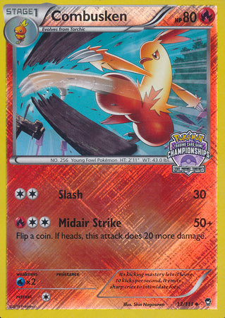 Combusken (13/111) (Championship Promo) [XY: Furious Fists] | Good Games Adelaide SA