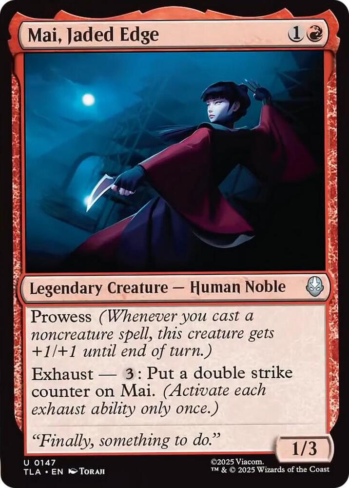 Mai Jaded Edge 147 (Avatar: The Last Airbender)  - Foil | Good Games Adelaide SA