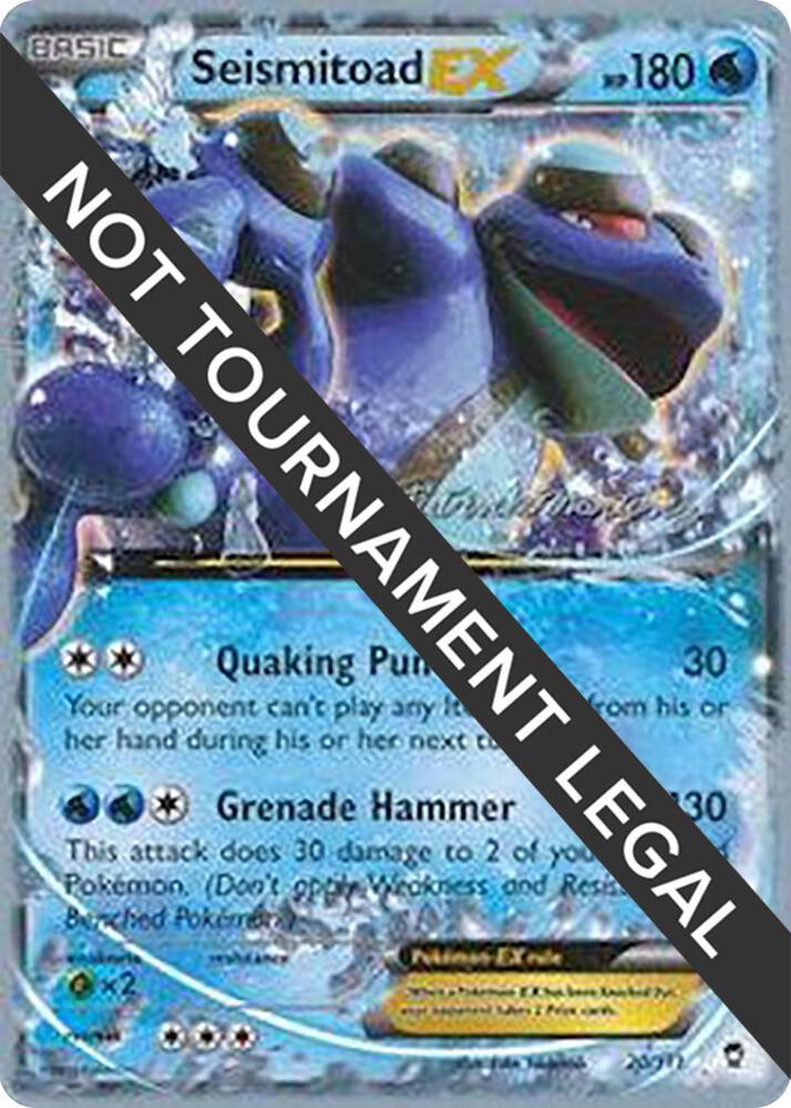 Seismitoad EX 2015 Patrick Martinez 20/111 (World Championship Decks)  | Good Games Adelaide SA
