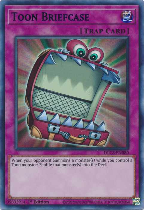 Toon Briefcase (Blue) [DLCS-EN080] Ultra Rare | Good Games Adelaide SA