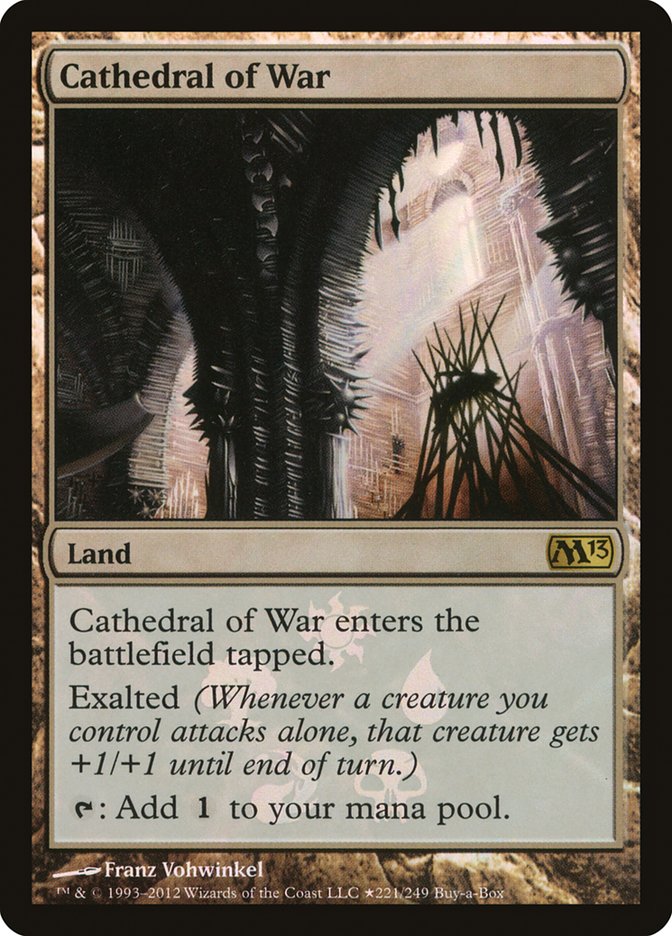 Cathedral of War (Buy-A-Box) [Magic 2013 Promos] | Good Games Adelaide SA