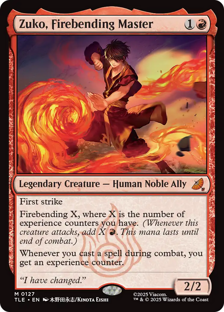 Zuko, Firebending Master [Avatar: The Last Airbender: Eternal-Legal] | Good Games Adelaide SA