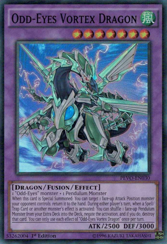 Odd-Eyes Vortex Dragon [PEVO-EN030] Super Rare | Good Games Adelaide SA