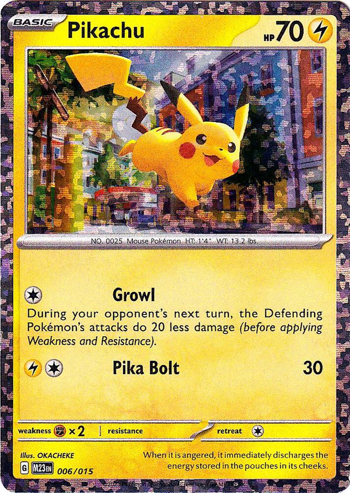 Pikachu 006/015 (McDonald's Promos 2023)  - Holofoil | Good Games Adelaide SA