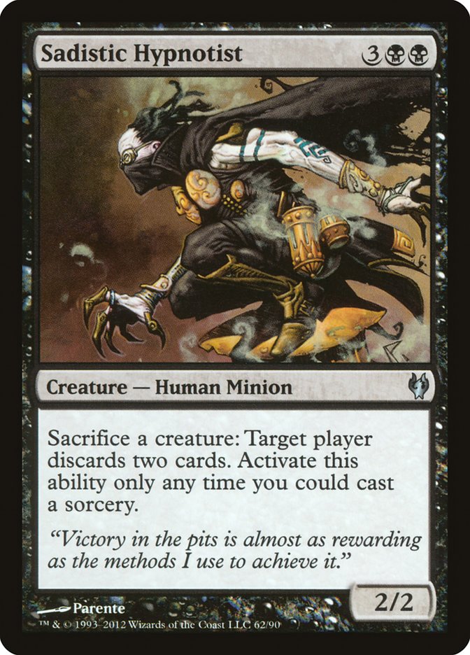 Sadistic Hypnotist [Duel Decks: Izzet vs. Golgari] | Good Games Adelaide SA