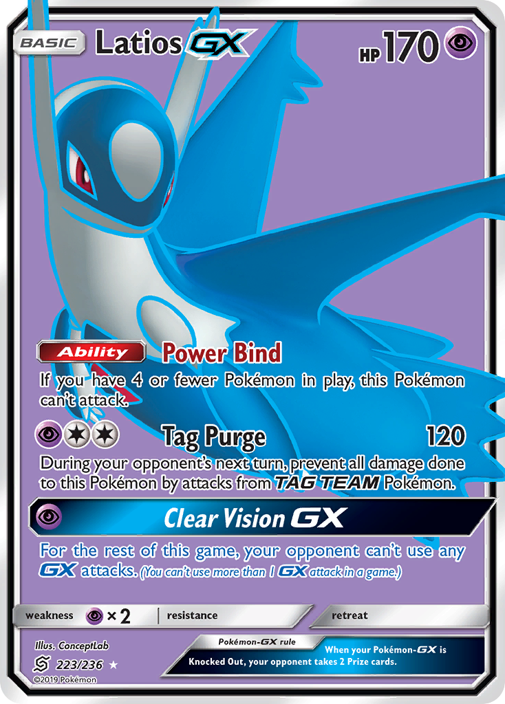 Latios GX (223/236) [Sun & Moon: Unified Minds] | Good Games Adelaide SA