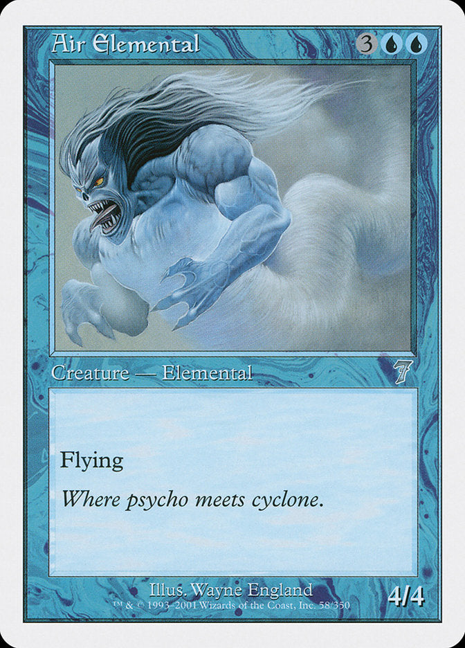 Air Elemental [Seventh Edition] | Good Games Adelaide SA