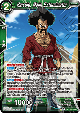 Hercule, Majin Exterminator (BT14-075) [Cross Spirits] | Good Games Adelaide SA