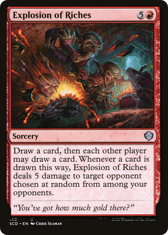 Explosion of Riches 140 (Starter Commander Decks)  | Good Games Adelaide SA