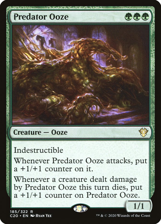 Predator Ooze [Commander 2020] | Good Games Adelaide SA
