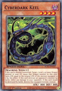 Cyberdark Keel [SGX1-ENG07] Common | Good Games Adelaide SA