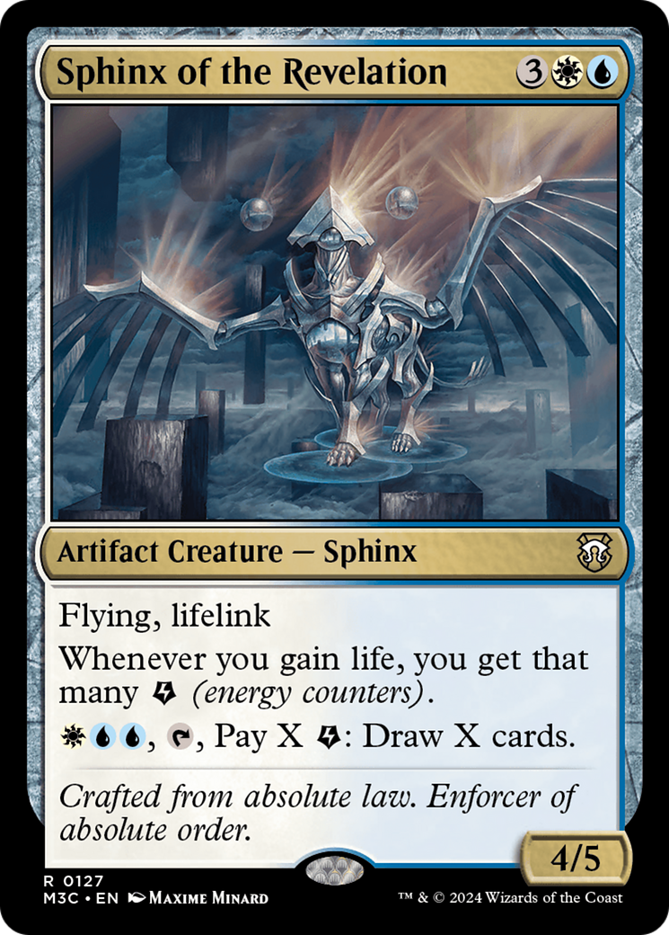 Sphinx of the Revelation (Ripple Foil) [Modern Horizons 3 Commander] | Good Games Adelaide SA
