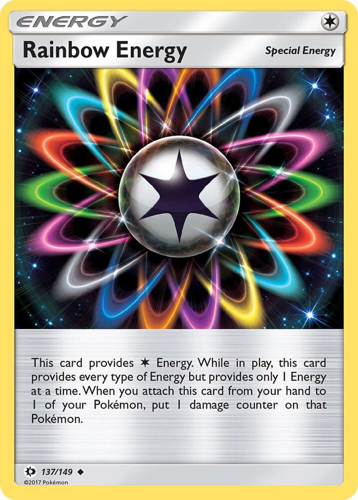 Rainbow Energy 137/149 (SM Base Set)  | Good Games Adelaide SA