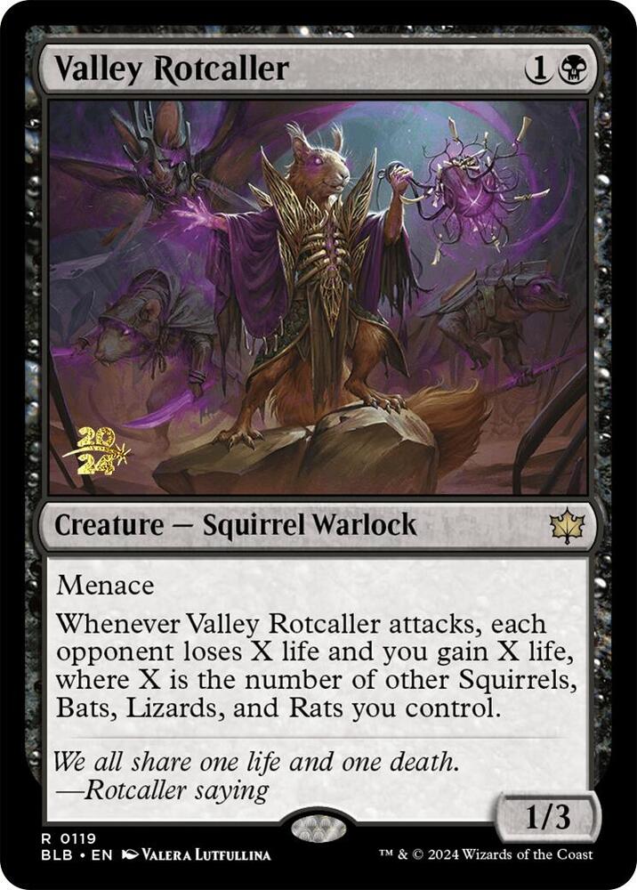 Valley Rotcaller 119 (Prerelease Cards)  - Foil | Good Games Adelaide SA