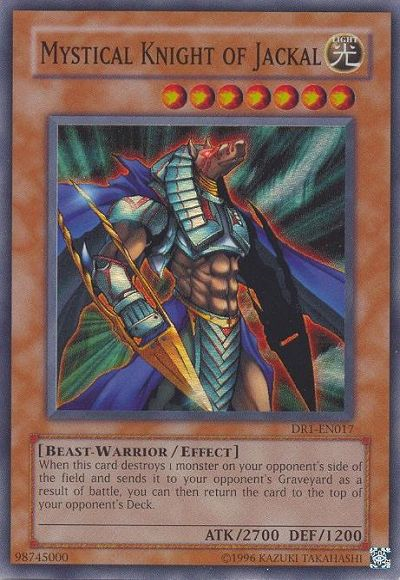 Mystical Knight of Jackal [DR1-EN017] Super Rare | Good Games Adelaide SA
