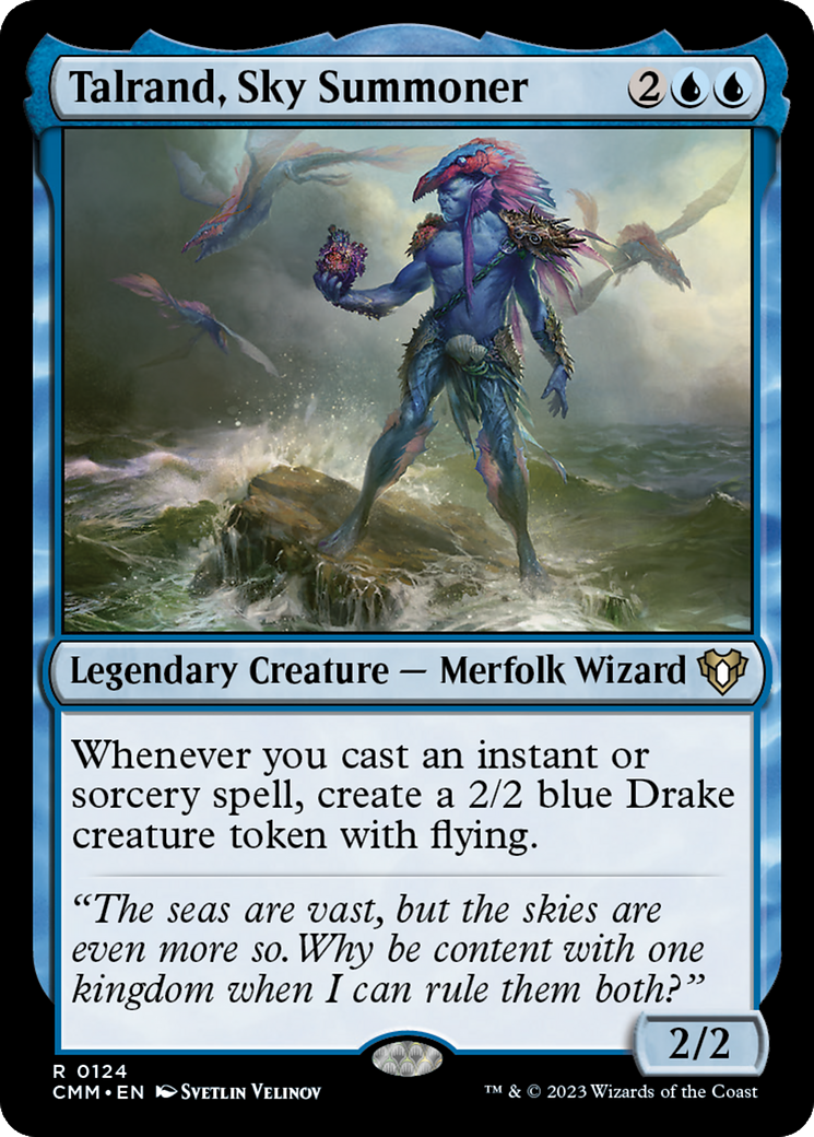 Talrand, Sky Summoner [Commander Masters] | Good Games Adelaide SA
