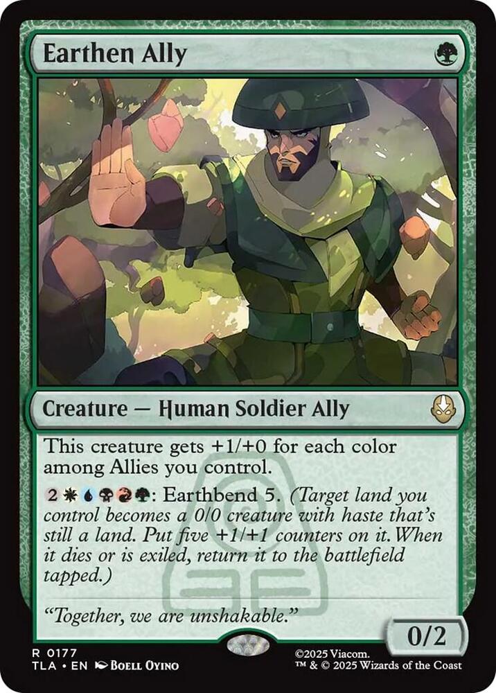 Earthen Ally 117 (Avatar: The Last Airbender)  | Good Games Adelaide SA