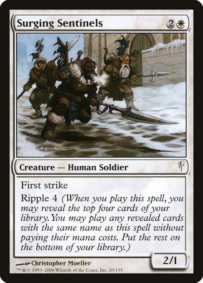 Surging Sentinels 20 (Coldsnap)  - Foil | Good Games Adelaide SA