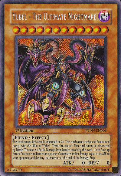 Yubel - The Ultimate Nightmare [PTDN-EN008] Secret Rare | Good Games Adelaide SA
