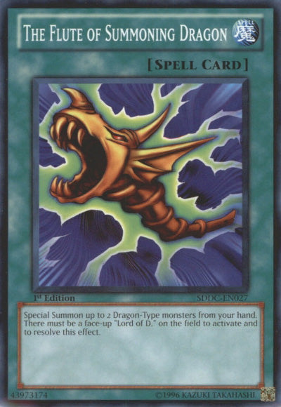 The Flute of Summoning Dragon [SDDC-EN027] Common | Good Games Adelaide SA