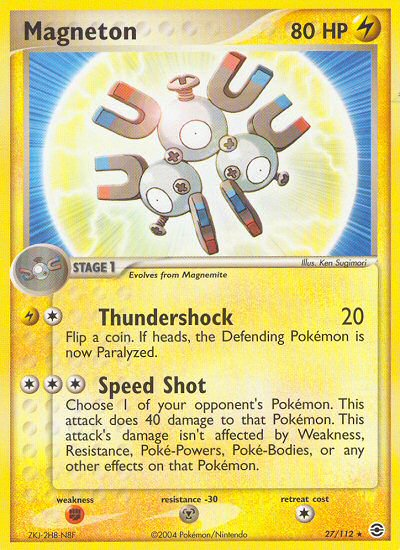 Magneton (27/112) [EX: FireRed & LeafGreen] | Good Games Adelaide SA