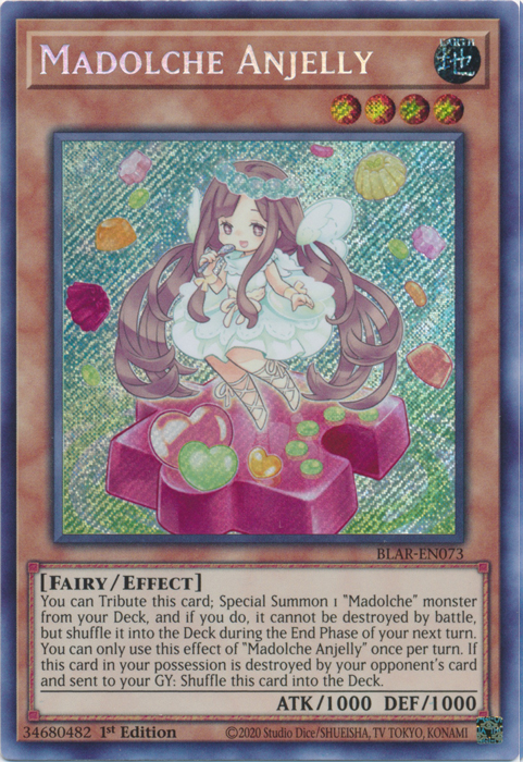 Madolche Anjelly [BLAR-EN073] Secret Rare | Good Games Adelaide SA