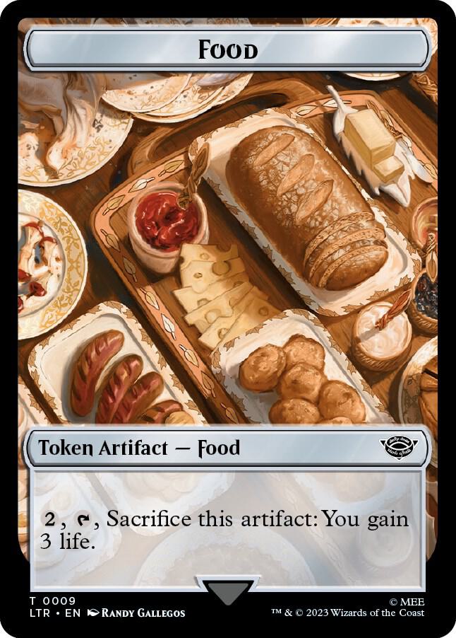 Food Token 0009 9 (Universes Beyond: The Lord of the Rings: Tales of Middle-earth)  | Good Games Adelaide SA