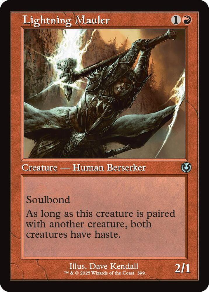 Lightning Mauler 399 (Innistrad Remastered)  - Foil | Good Games Adelaide SA