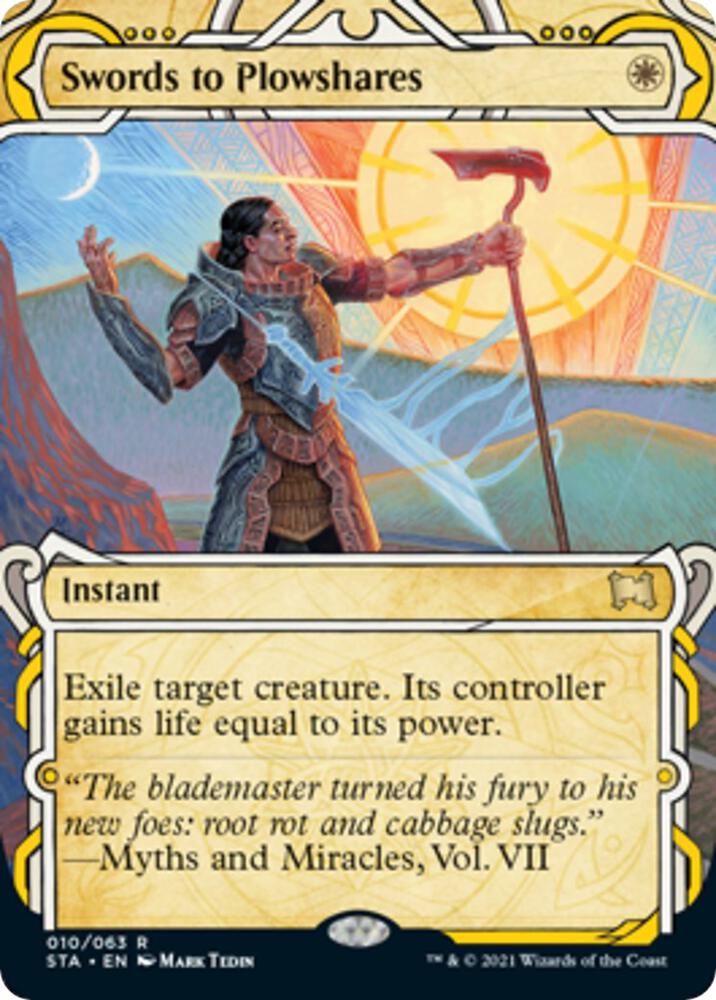 Swords to Plowshares 10 (Strixhaven: Mystical Archives)  - Foil | Good Games Adelaide SA