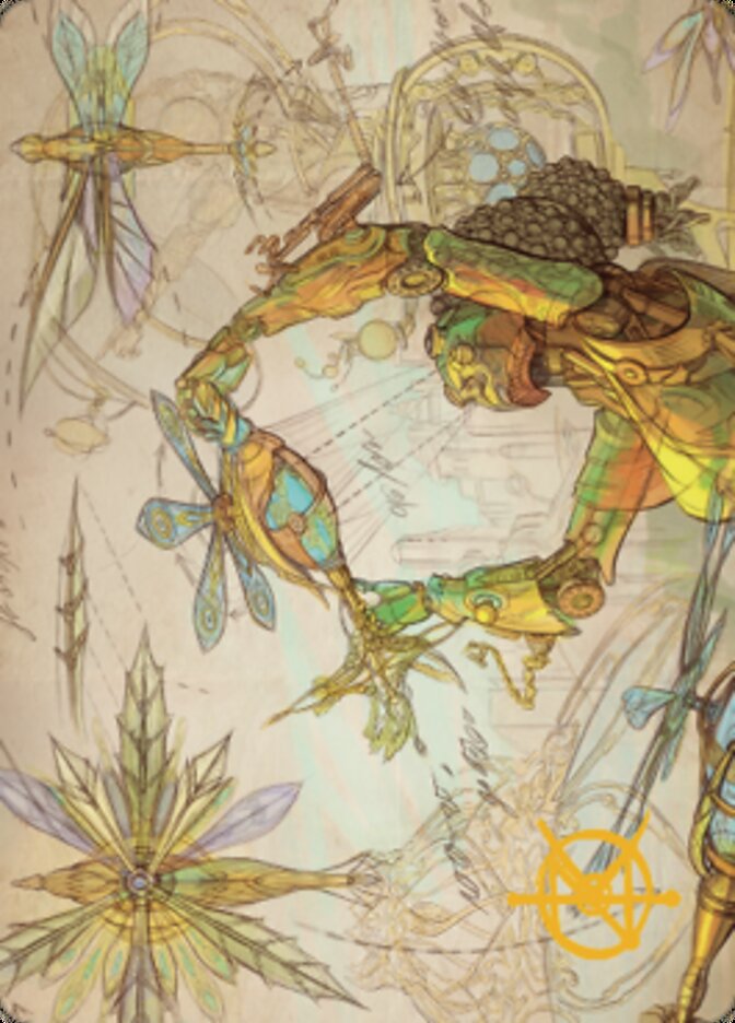 Inspiring Statuary Art Card (Gold-Stamped Signature) [The Brothers' War Art Series] | Good Games Adelaide SA