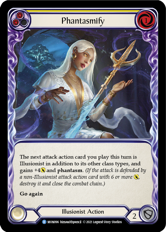 Phantasmify (Yellow) [MON096] 1st Edition Normal | Good Games Adelaide SA