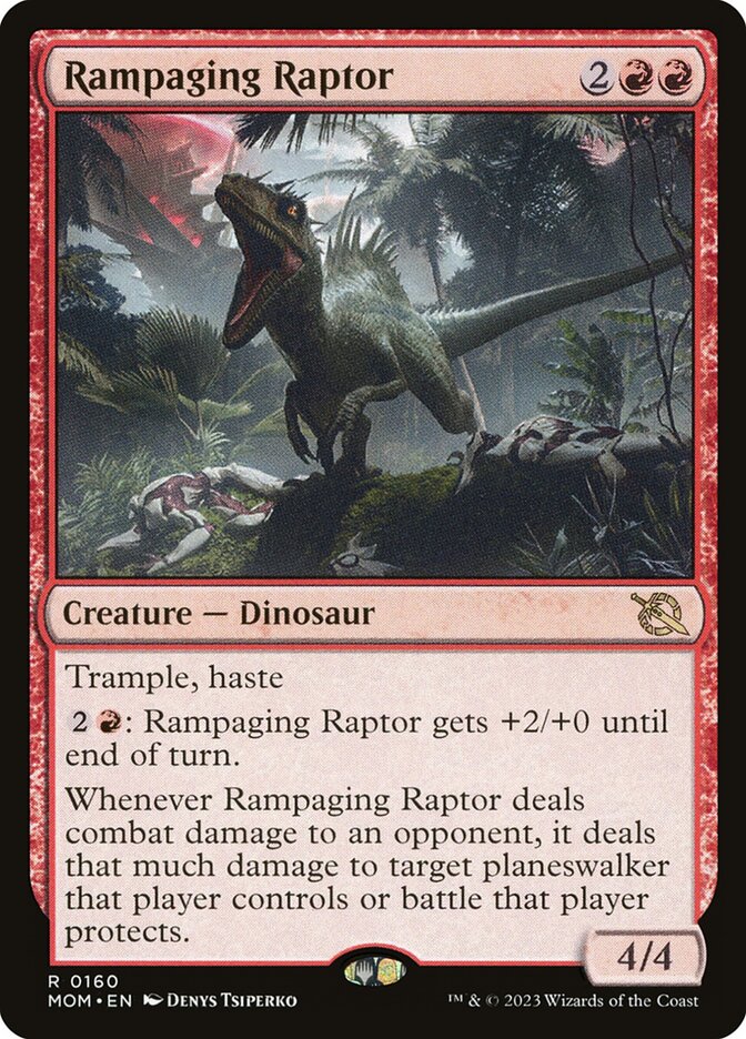 Rampaging Raptor 160 (March of the Machine)  | Good Games Adelaide SA