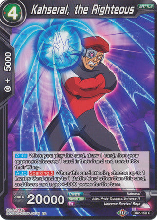 Kahseral, the Righteous [DB2-158] | Good Games Adelaide SA
