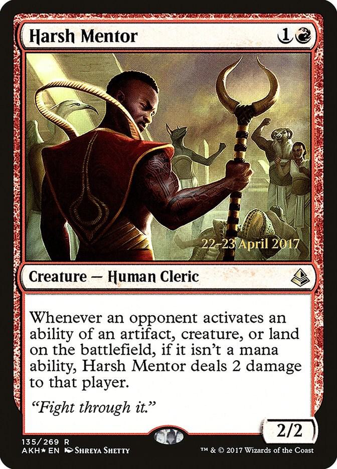 Harsh Mentor 135 (Prerelease Cards)  - Foil | Good Games Adelaide SA