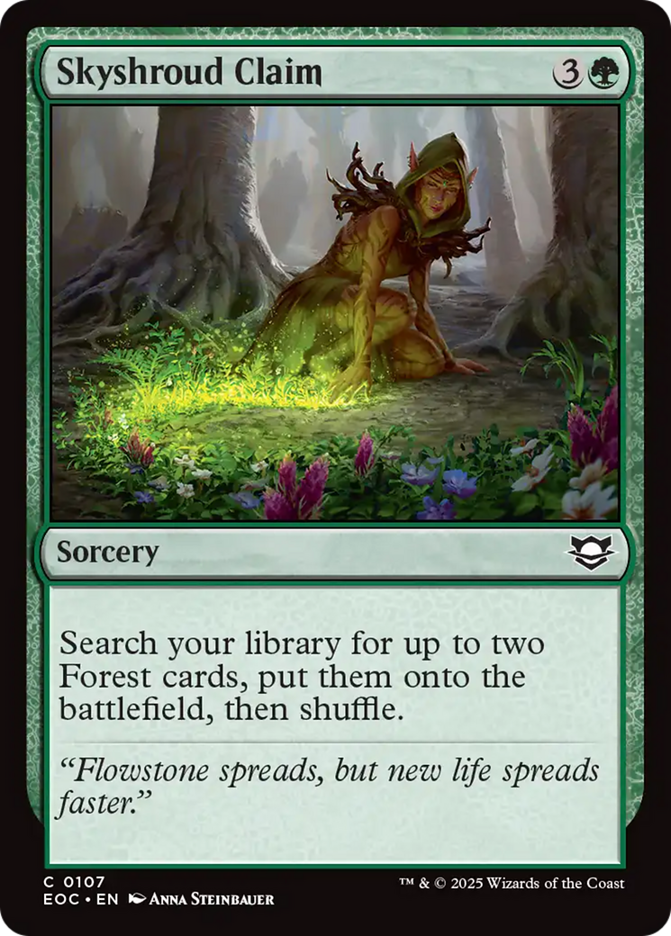 Skyshroud Claim [Edge of Eternities Commander] | Good Games Adelaide SA
