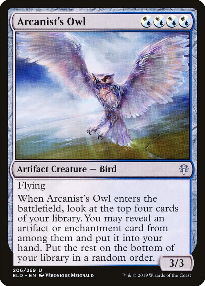 Arcanist's Owl [Throne of Eldraine] | Good Games Adelaide SA