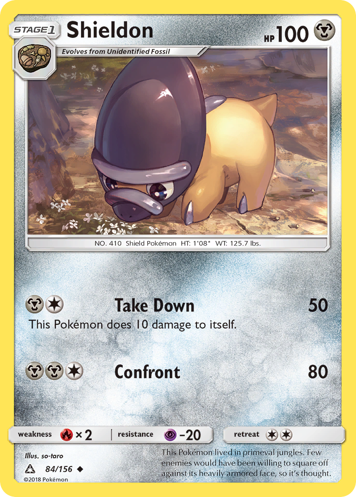 Shieldon (84/156) [Sun & Moon: Ultra Prism] | Good Games Adelaide SA