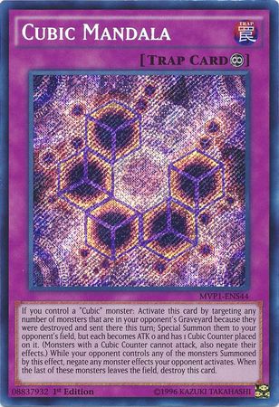 Cubic Mandala [MVP1-ENS44] Secret Rare | Good Games Adelaide SA