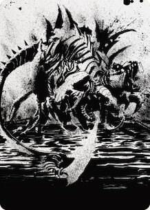 Karumonix the Rat King Art Card 70 (Art Series: Phyrexia: All Will Be One)  | Good Games Adelaide SA