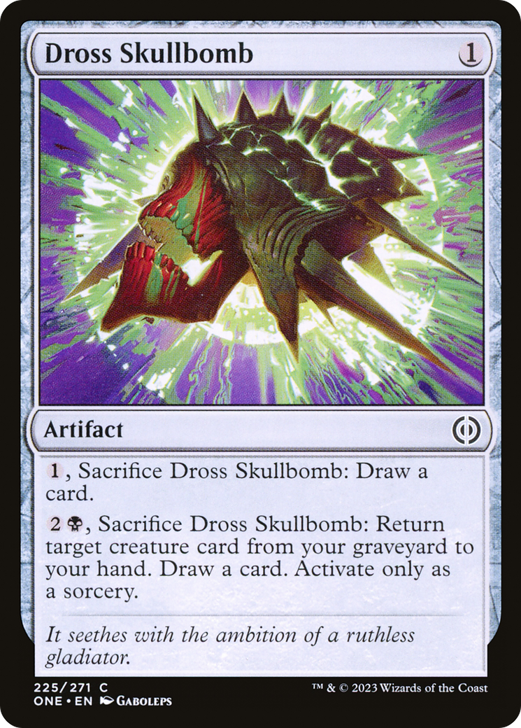 Dross Skullbomb [Phyrexia: All Will Be One] | Good Games Adelaide SA