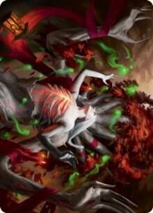 Dryads Revival Art Card 50 (Art Series: Innistrad: Midnight Hunt)  | Good Games Adelaide SA