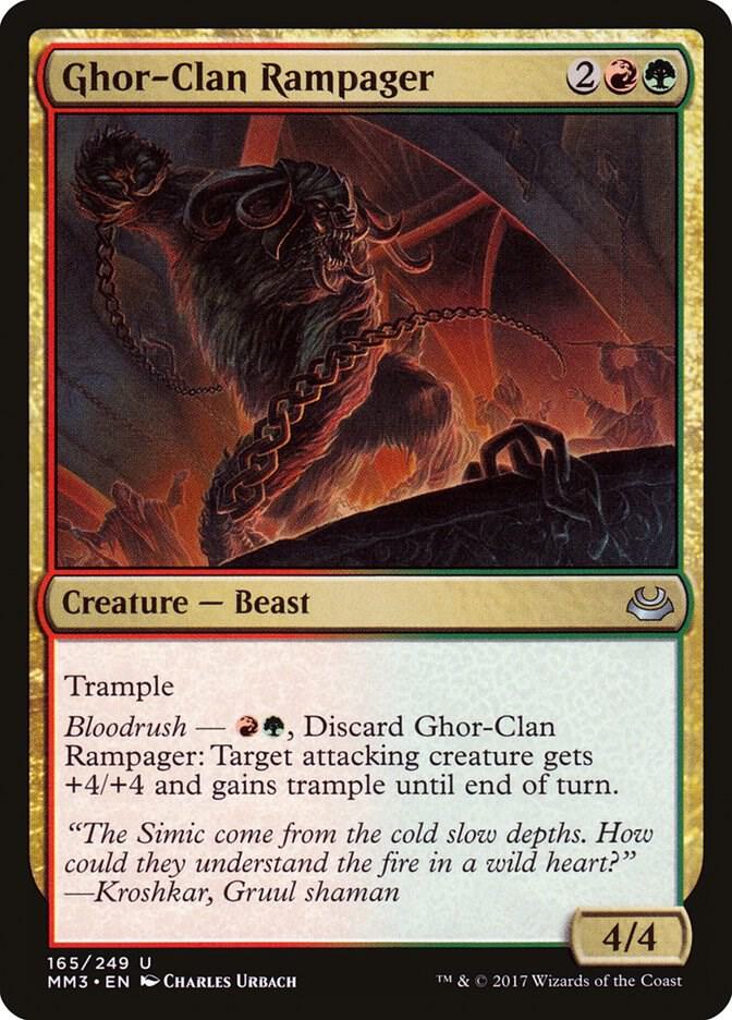 Ghor-Clan Rampager 165 (Modern Masters 2017)  | Good Games Adelaide SA