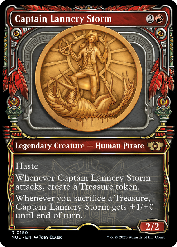Captain Lannery Storm (Halo Foil) [Multiverse Legends] | Good Games Adelaide SA
