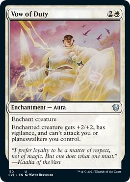 Vow of Duty 110 (Commander 2021)  | Good Games Adelaide SA