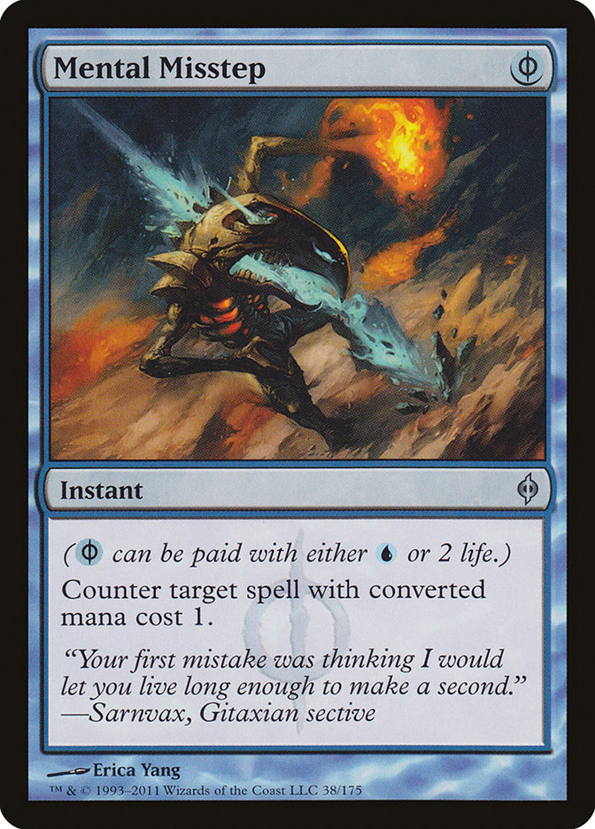 Mental Misstep 38 (New Phyrexia)  - Foil | Good Games Adelaide SA