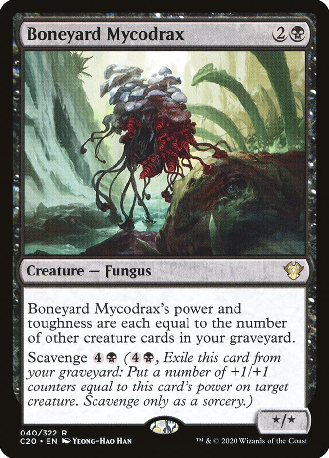 Boneyard Mycodrax 40 (Commander 2020)  | Good Games Adelaide SA