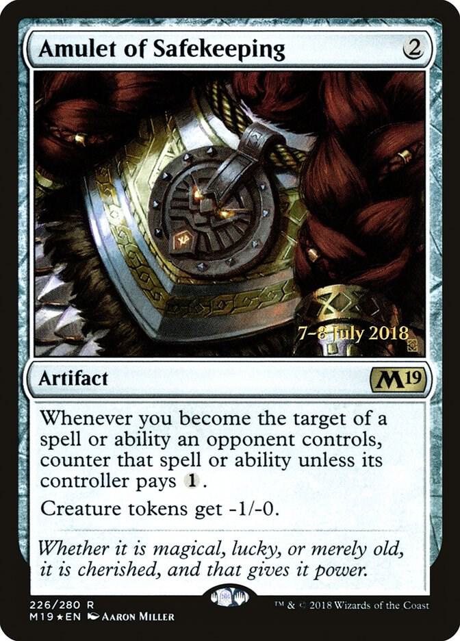 Amulet of Safekeeping 226 (Prerelease Cards)  - PreRelease Foil | Good Games Adelaide SA