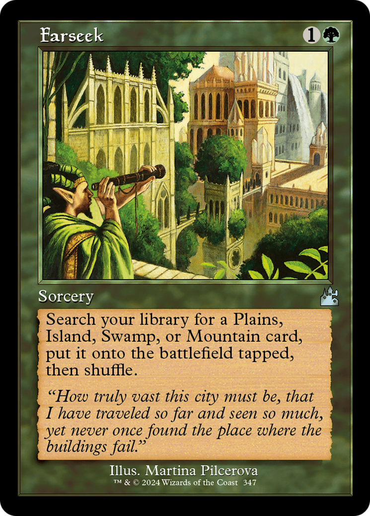 Farseek (Retro Frame) [Ravnica Remastered] | Good Games Adelaide SA