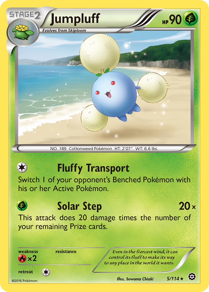 Jumpluff (5/114) [XY: Steam Siege] | Good Games Adelaide SA