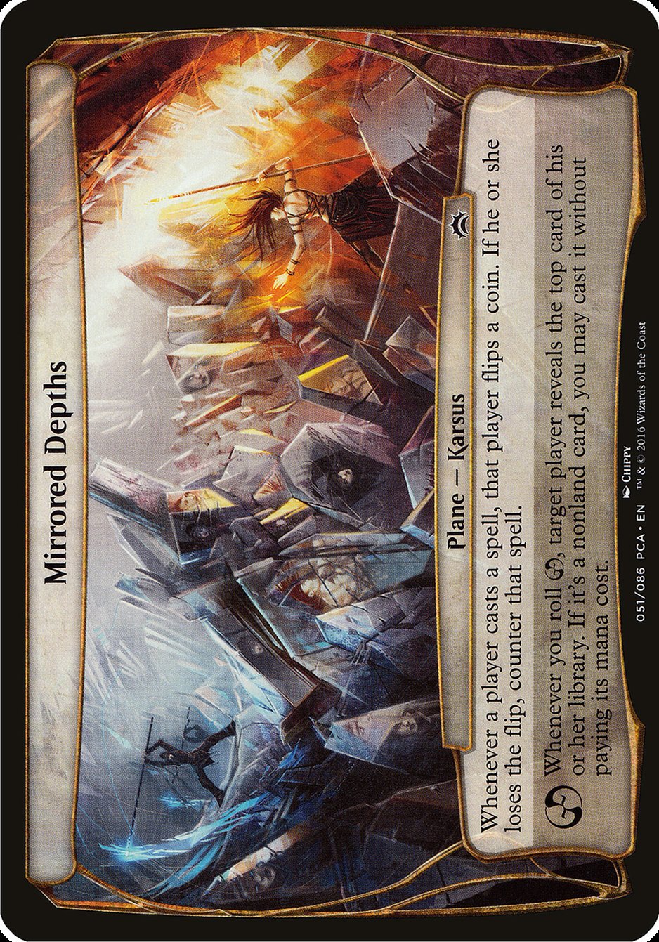 Mirrored Depths (Planechase Anthology) [Planechase Anthology Planes] | Good Games Adelaide SA